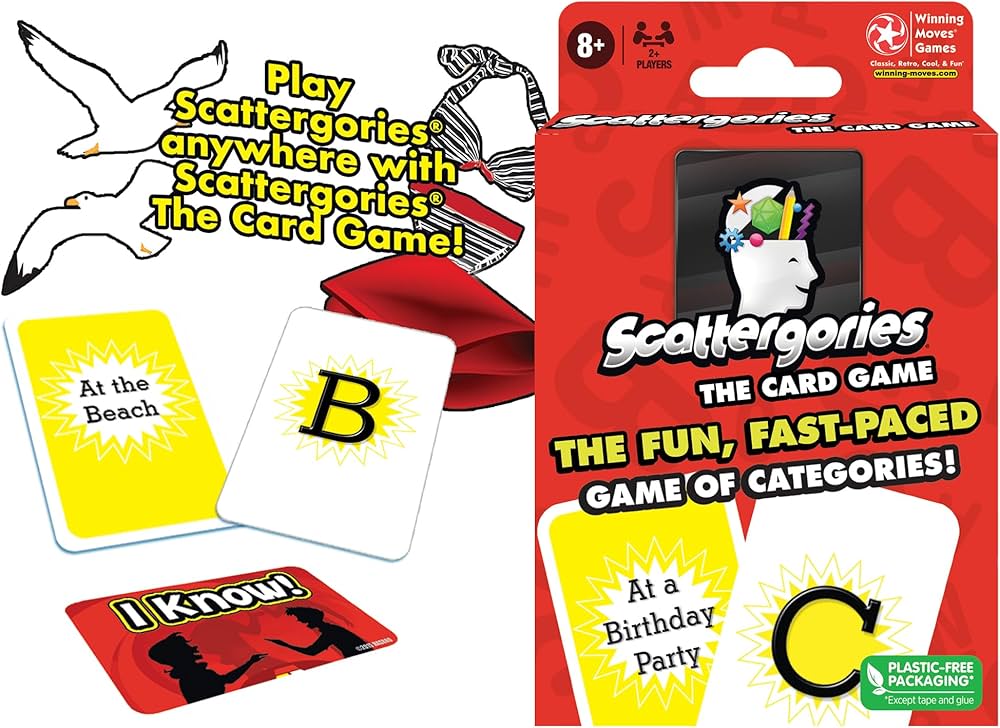 Winning Moves Scattergories The Card Games
