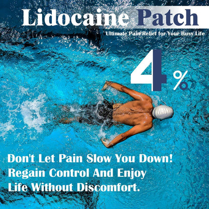Arthcal 4% Lidocaine Patches(6 Pcs), Maximum Strength Pain Patches