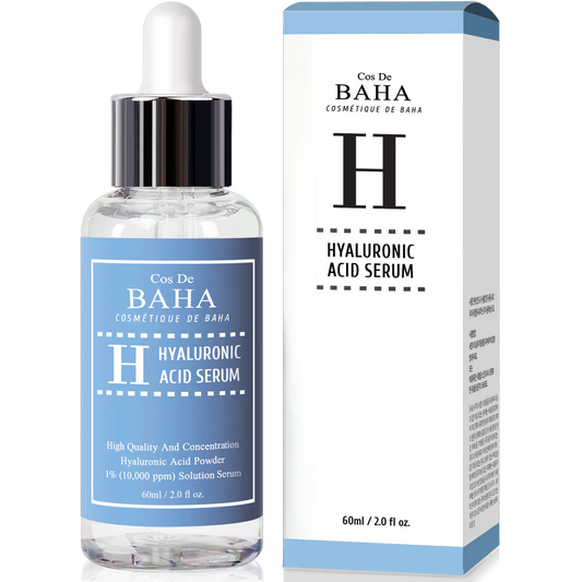Pure Hyaluronic Acid Serum (120ml 4.0fl oz.) Facial Moisturizer for Cos De Baha